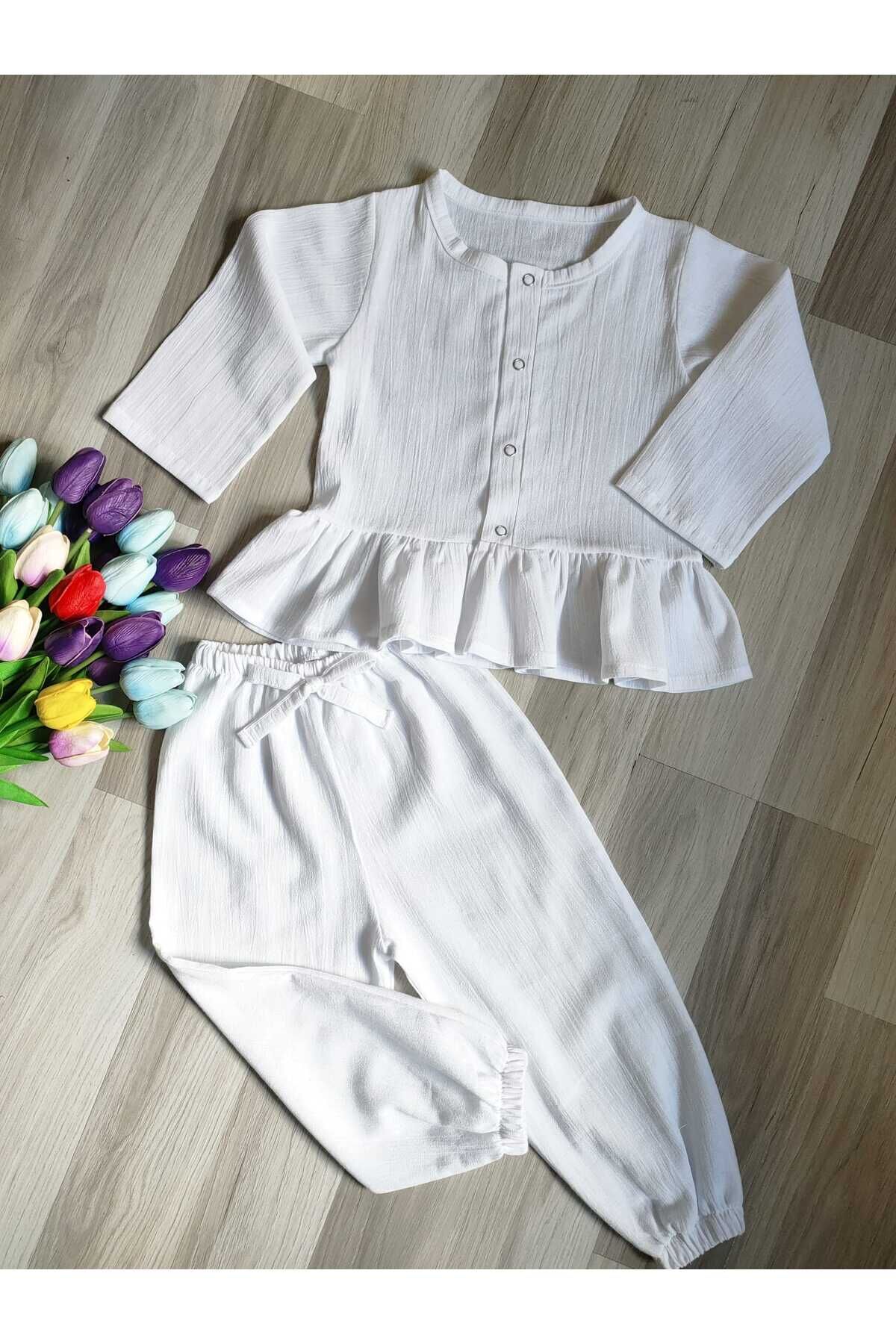 Kız çocuk şilebezi pijama takımı